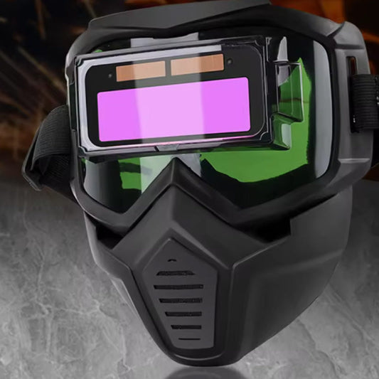 ✨Автоматично затъмняваща се заваръчна каска за безопасност на очите🔥