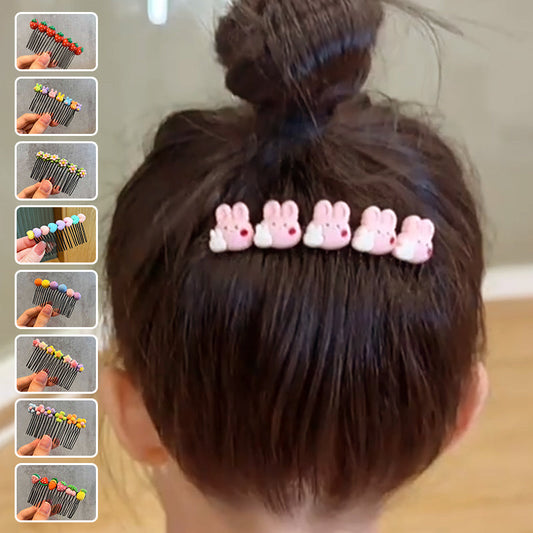 Сладки карикатурни щипки за коса