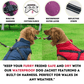 🔥Hot Sale -50% OFF🔥 3 in 1 Winter Waterproof Warm Dog Jacket With Built-in Harness