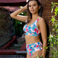 🌞 S-2XL 🏖️ Дамски моден многоцветен печатан бански от 3 части 👙