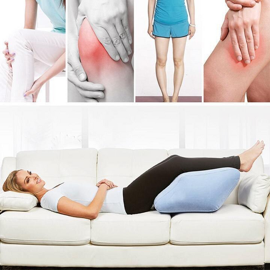 Надуваема възглавница за повдигане на краката – комфортен сън и облекчение за краката