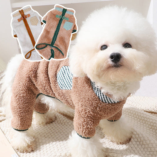 🐶Затоплящо палто за животни с двойни копчета🐾