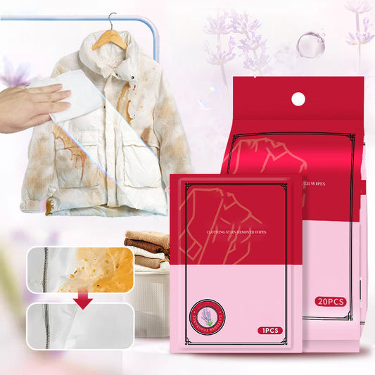 💥 Купи 1 пакет, получи 2 безплатно! 💯 Преносими кърпички за премахване на петна – 20 броя в пакет 🧽✨