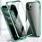 Магнитен двустранен стъклен кейс за серия iPhone