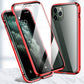 Магнитен двустранен стъклен кейс за серия iPhone