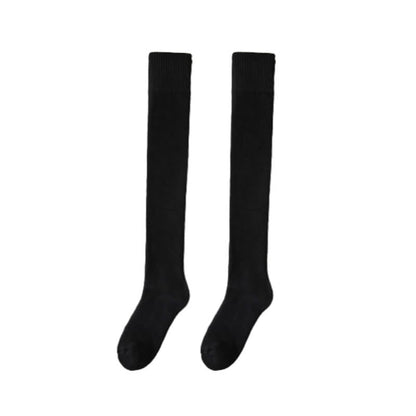 Дамски дълги вълнени чорапи за есента и зимата