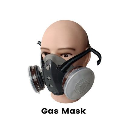 🔥 Активен въглероден прахозащитен газов маска с двойна камера 🥽🌬️