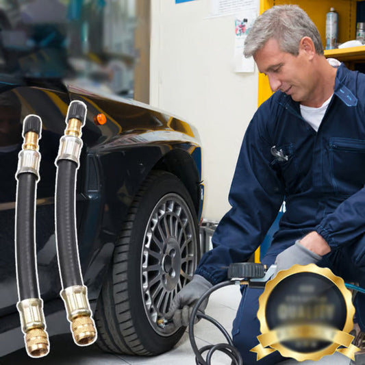 🔧 Универсален еластичен удължител за гумен вентил | Практично решение за труднодоступни джанти! 🚗