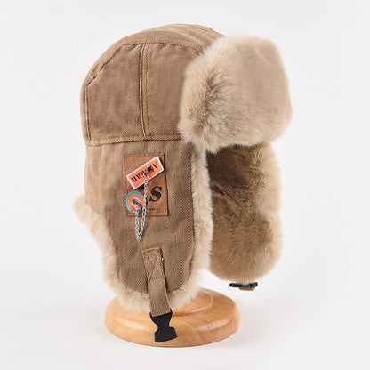 Ултра топла ветроустойчива шапка тип „Трапер“ с наушници за ушите