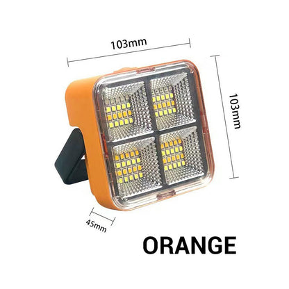 ⏳Limited-time 50% off⏰Portable Solar Work Light with 4 Lighting Modes🏕️💡