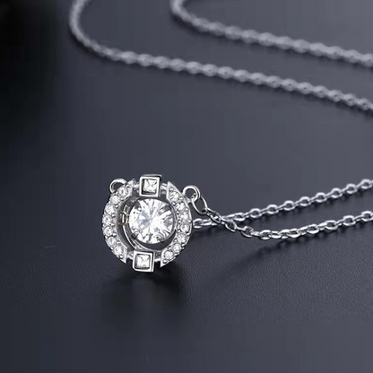 🩰Блестящо колие с кристали за танц – устойчиво на пот и вода🎀