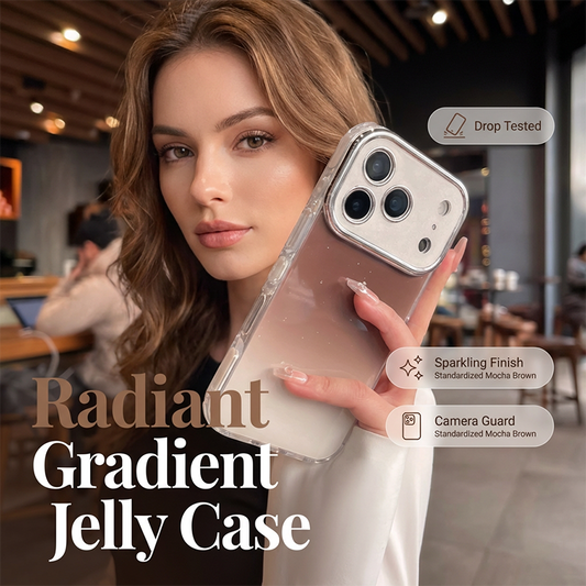 Блестящ глитер калъф за iPhone със защита на камерата 📱✨