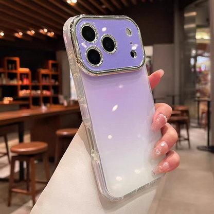 Блестящ глитер калъф за iPhone със защита на камерата 📱✨
