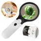 3X & 45X Dual-Lens Magnifier