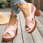 👡Дамски сандали с платформа и кръстосани ремъци✨