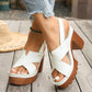 👡Дамски сандали с платформа и кръстосани ремъци✨