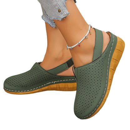 👡 Дамски сандали за свободното време с отвори | Дишащи, на платформа, летни – Наложен платеж ✨