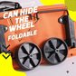 ⏰Last Day Promotion Only £11.99 ‼️🛒2-in-1 Foldable Shopping Cart✨Portable Lightweight Grocery Trolley