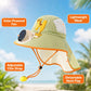 🧢 50% ОТСТЪПКА СЕГА! ☀️ Слънцезащитна шапка с капак и вграден охлаждащ вентилатор – Слънчева енергия и дишаща – Поддържа ви хладни на открито – идеална за градинарство, туризъм или спорт 🌬️✨
