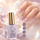 📢📢Limited Time Offer: Buy One, Get One Free! ⏰ Lilac Glossy Mirror Nail Polish